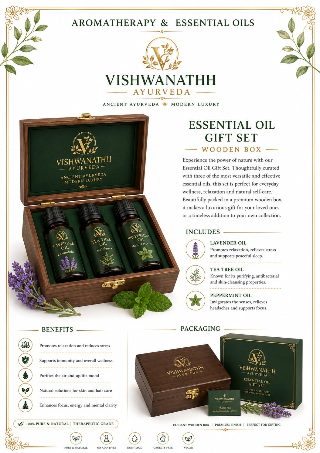 ESSENTIAL OIL GIFT SET