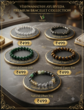 VISHWANATHH Ayurveda Certified Natural Healing Gemstone Bracelets